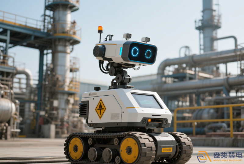 化工園區防爆智能巡檢機器人是什么樣的？