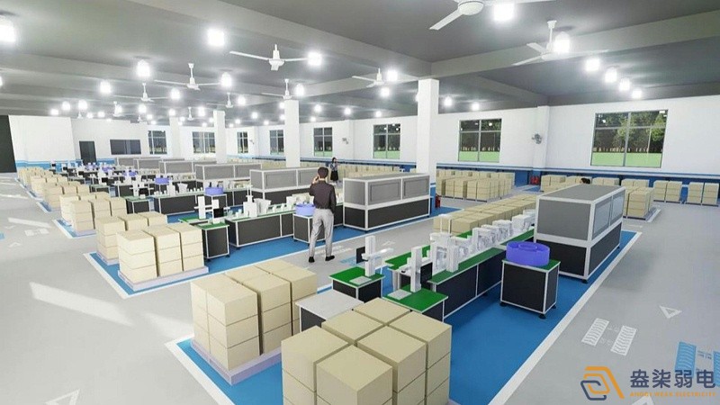 工廠到處跑著盯可視化監控